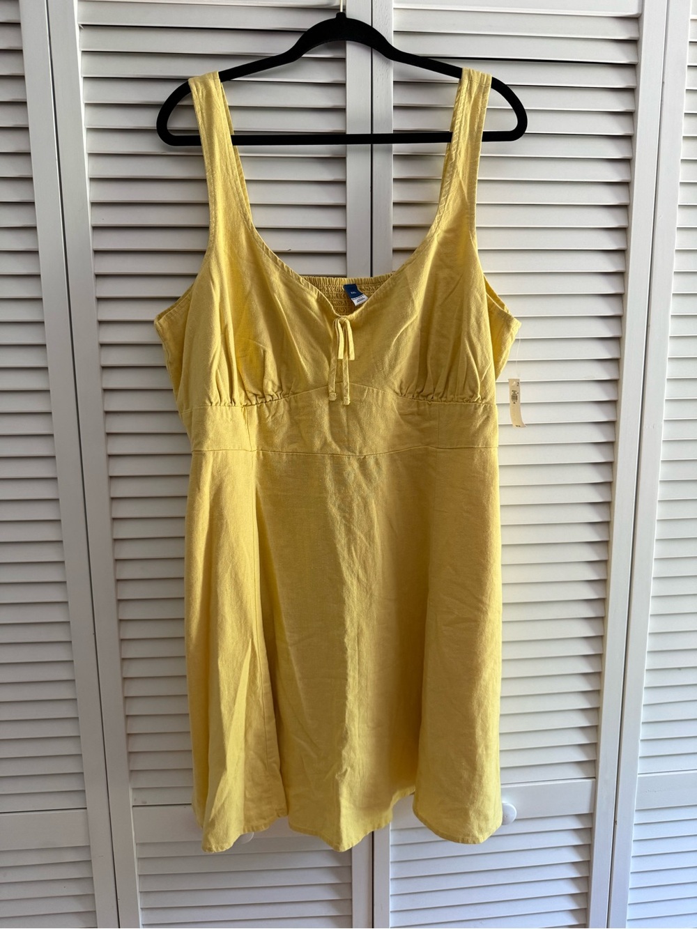 Old Navy Yellow Sleeveless Sun Dress